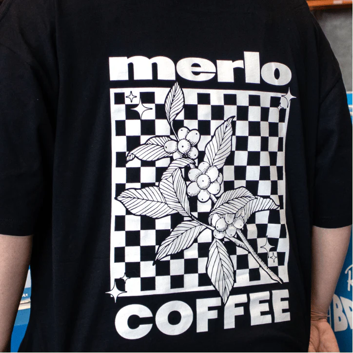 Cherry Checker Merlo Tee - Image 4