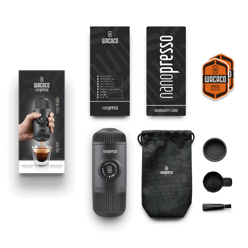 Nanopresso Portable Espresso Machine (Black) - Image 3
