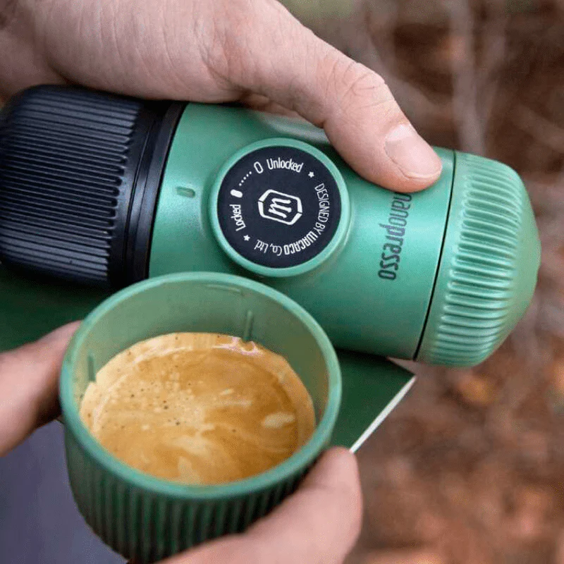 Nanopresso Portable Espresso Machine (Moss) - Image 3