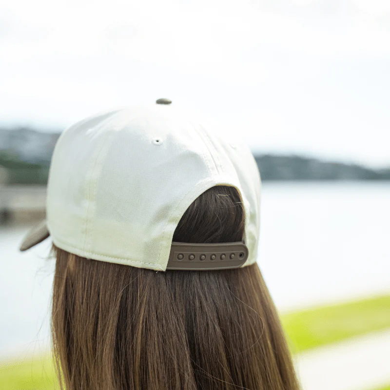 'NOW ROASTING' Two-tone Cap (Natural/Walnut) - Image 5